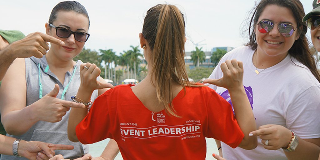 #RelayForLife Event Leadership volunteers make everything we do possible. We’re so grateful to them for always going above and beyond.