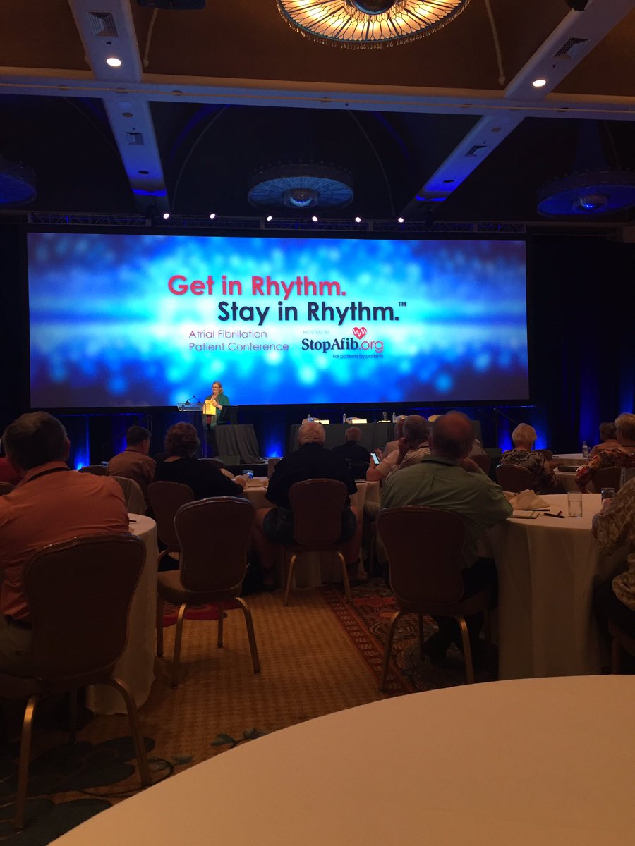 Health_eHeart's tweet photo. A Texas-sized goodmorning from the 2017 #StopAfib Patient Conference!
#afibpatient17 #GetInRhythm #StayInRhythm https://t.co/n3Srp4gXqe