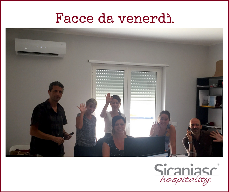 Sicaniasc's tweet image. Daniele Falchi e Federica Casari durante l'ultima riunione della settimana per i nostri #topclient @dulacetduparc e @lidopalaceriva