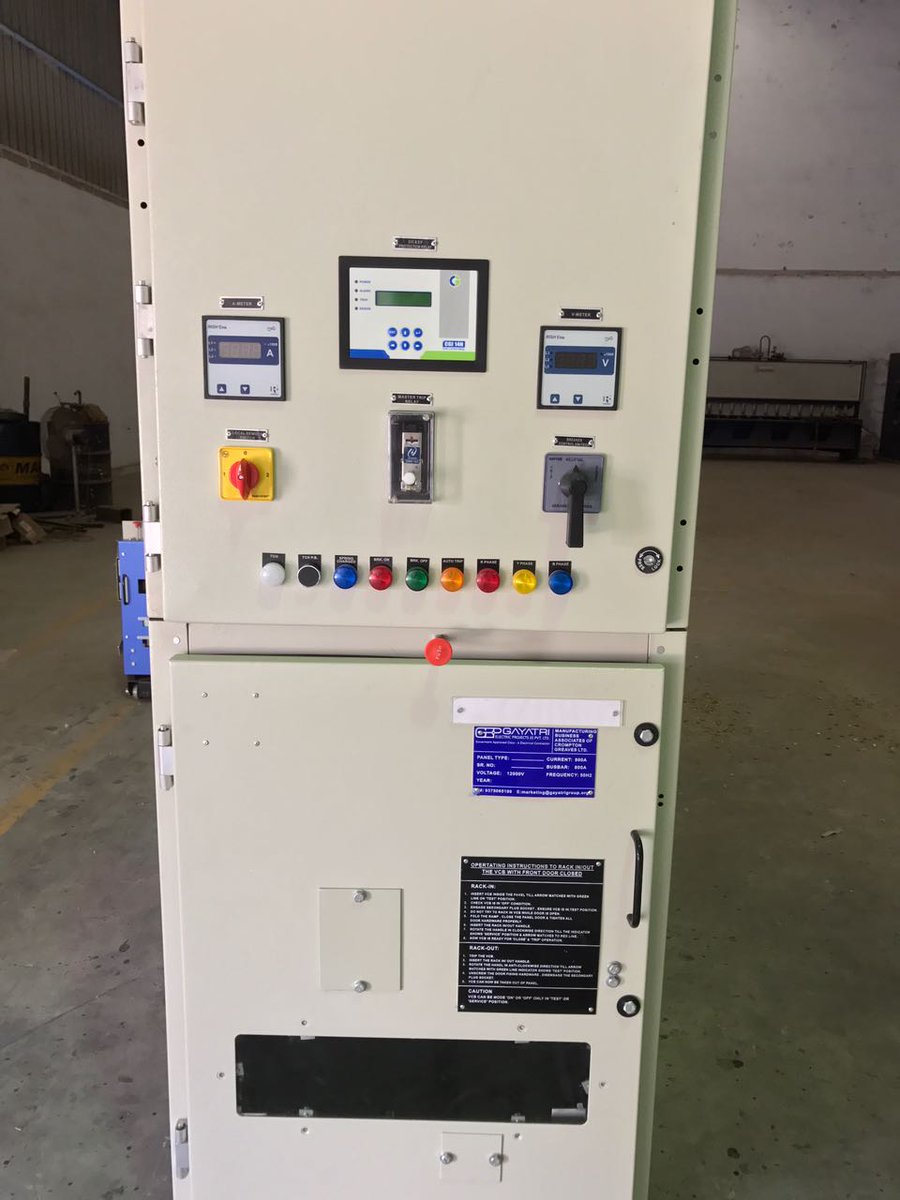 gayatri_group's tweet photo. We are offering these #VCBPanels in standard VCB panels, #IndoorVCBPanel #OutdoorVCBPanel as well as also in customized forms. #GayatriGroup https://t.co/QfdgAcXSqU