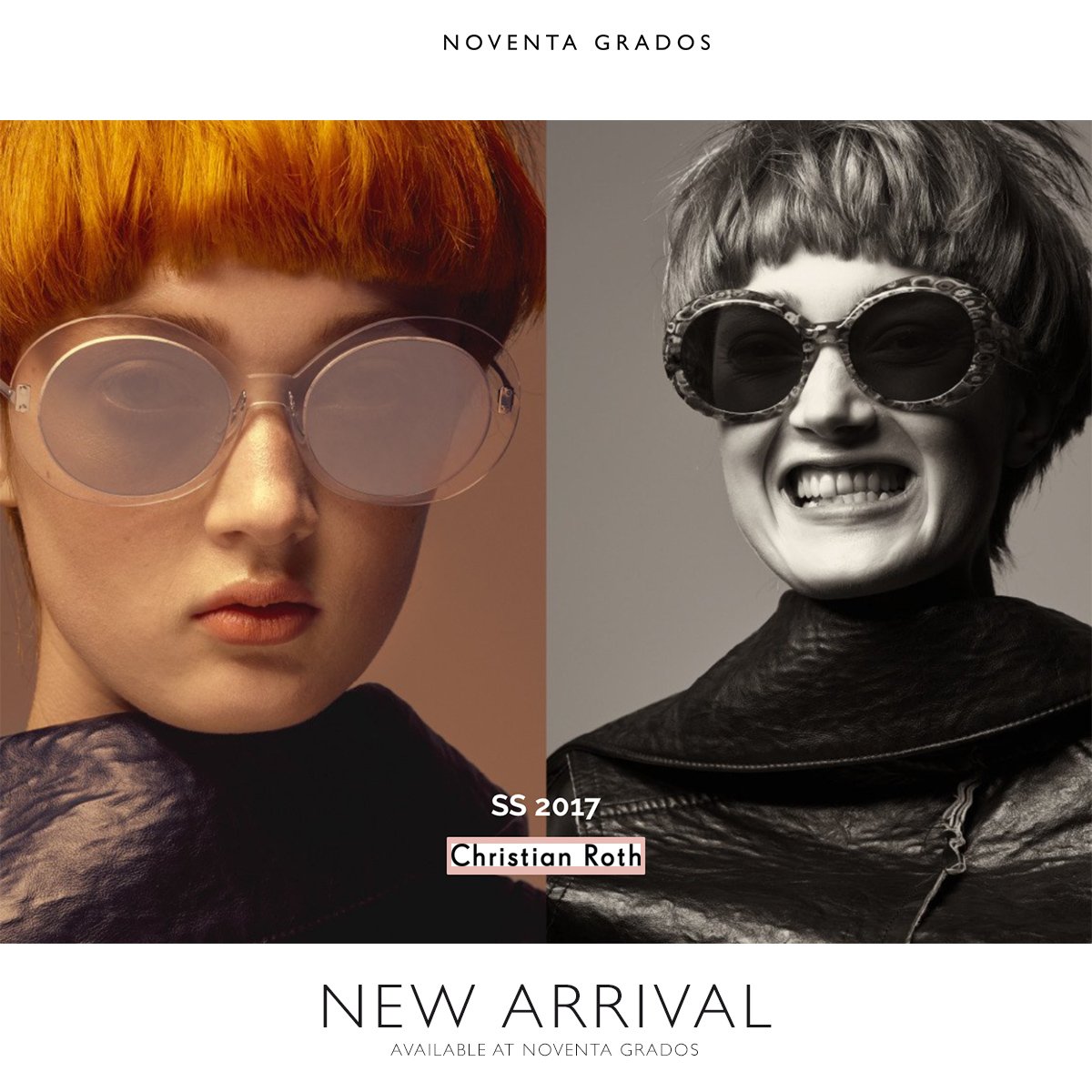 NoventaGrados's tweet photo. Christian Roth ya disponible en #NOVENTAGRADOS

#SS17 #ChristianRoth #Eyewear #NewArrival https://t.co/r50jEg99Ns