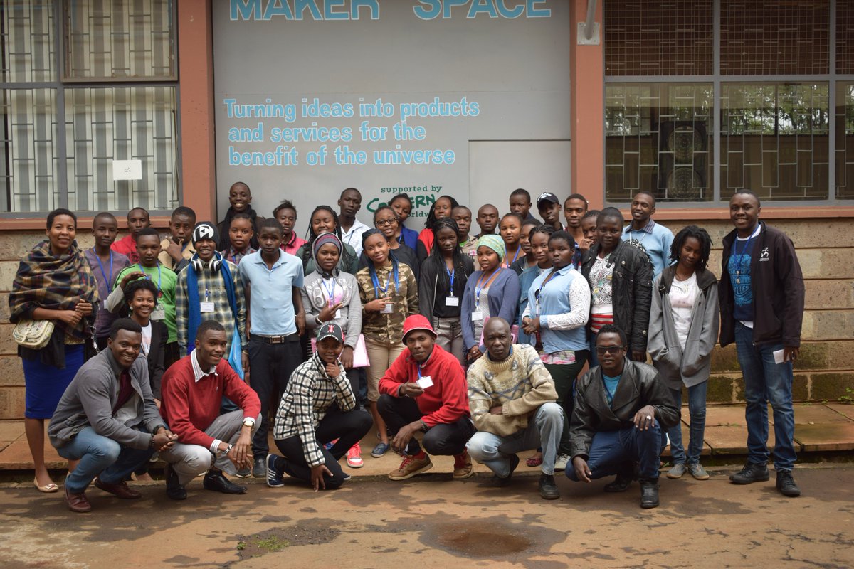 InnovateKenya's tweet photo. @globalminimum @InnovateKenya August finalists visit to the Maker Space @uonbi
#innovateAugust https://t.co/0WyEuROLeN