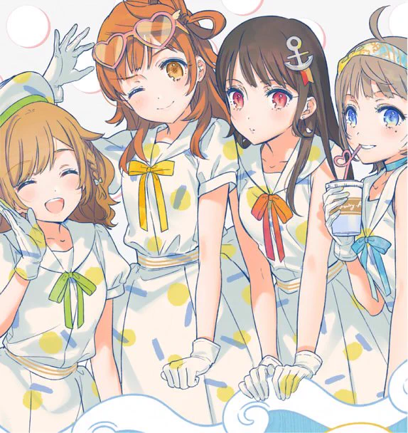 【お仕事告知】イラストを担当しているFairy-AIDの1stシングル「ひまわりの咲くころに」発売に合わせ、デビューイベントが8月9日(水)に行われます!イベント会場購入特典&SDキャラを描きました～どうぞ宜しくお願いします!? https://t.co/Uj3L2Pykzj 