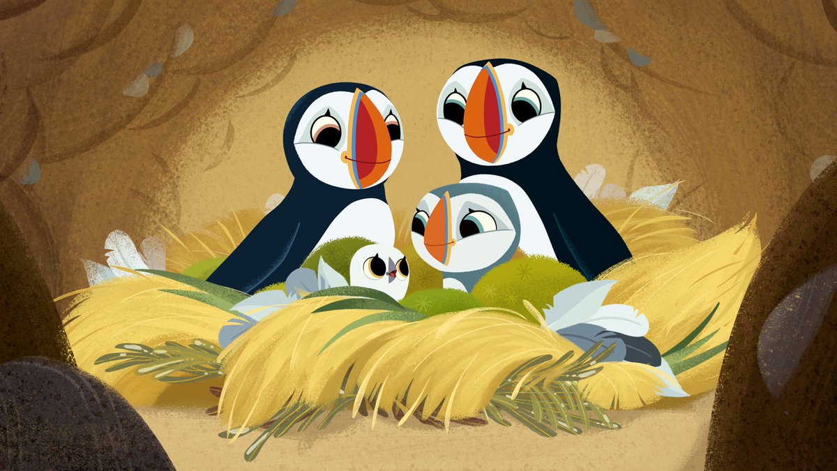 PuffinRock's tweet photo. Exciting news for Puffin Rock fans in the UK! Season 2 will be on Netflix from August 14th! #puffinrock #bababoo π https://t.co/XOcxhWJPzk