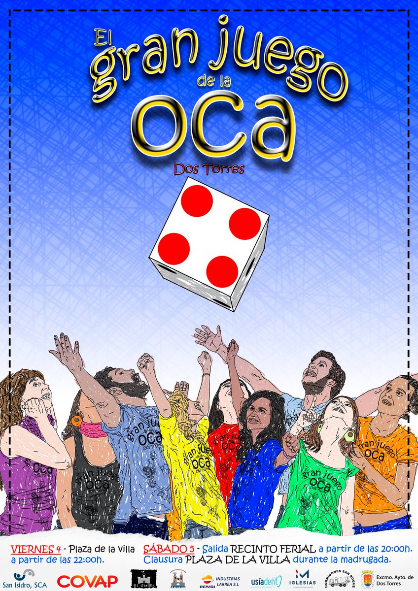 Covap's tweet photo. [PatrocinaCOVAP] Éste #findesemana estaremos apoyando el @JuegoOca. Que empiece el juego y suerte a tod@s. #GranOca2017 #NuncaDejesDeJugar https://t.co/am7VsNPIOb