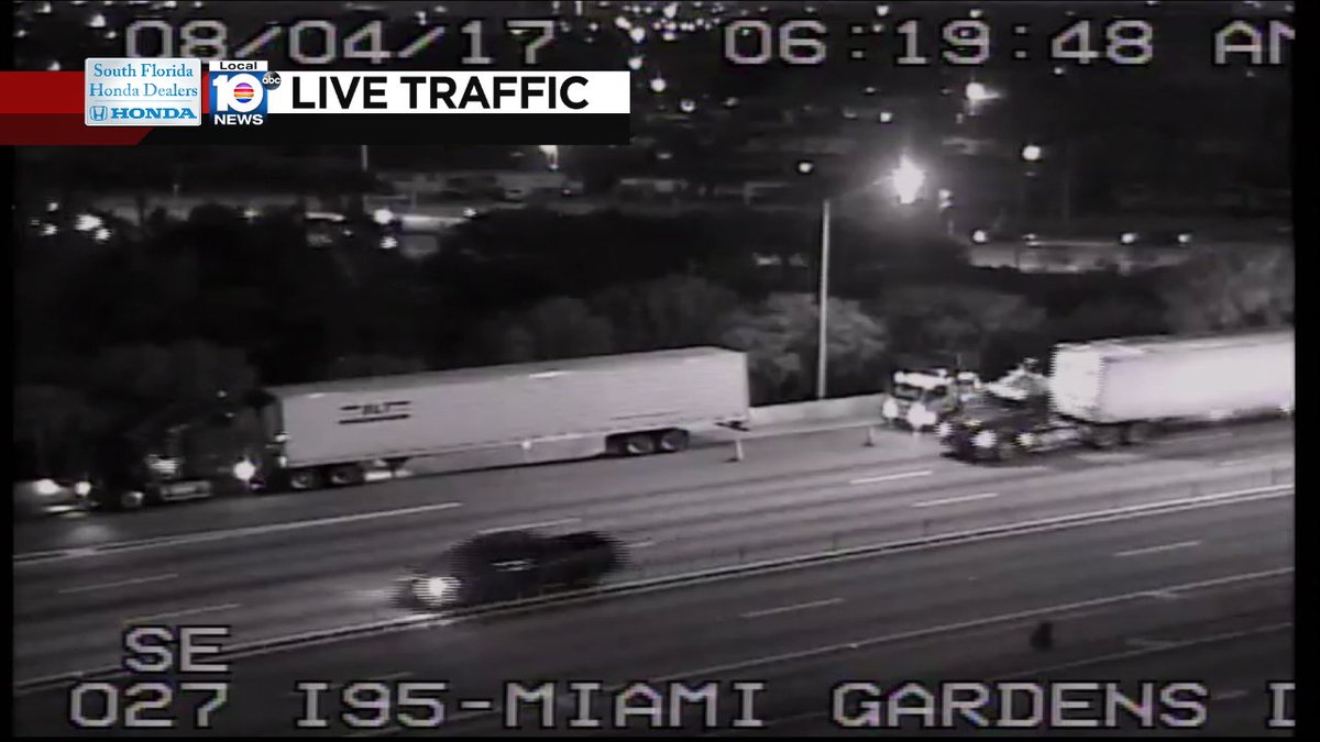 Broken Down Truck on I-95 NB Ramp to Miami Gardens Dr #traffic https://t.co/CY5DVzyM1w