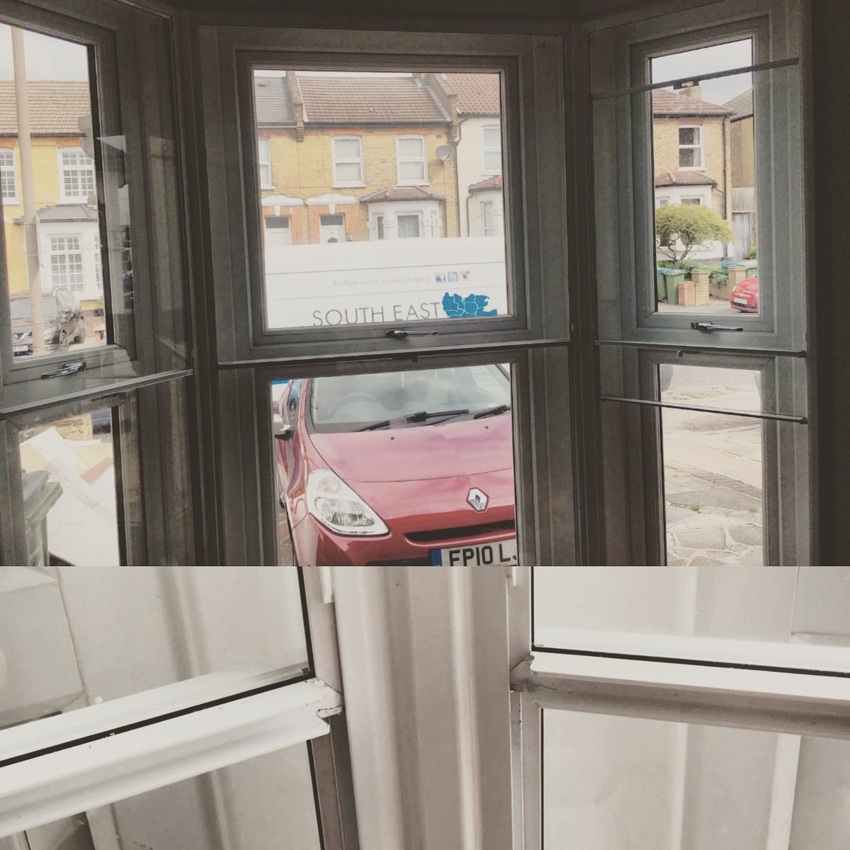 sesecondary's tweet photo. #doubleglazing bay window with #secondaryglazing in front of it for #soundreduction just about see the secondary by #sesecondaryglazing https://t.co/pjlJGStYl1