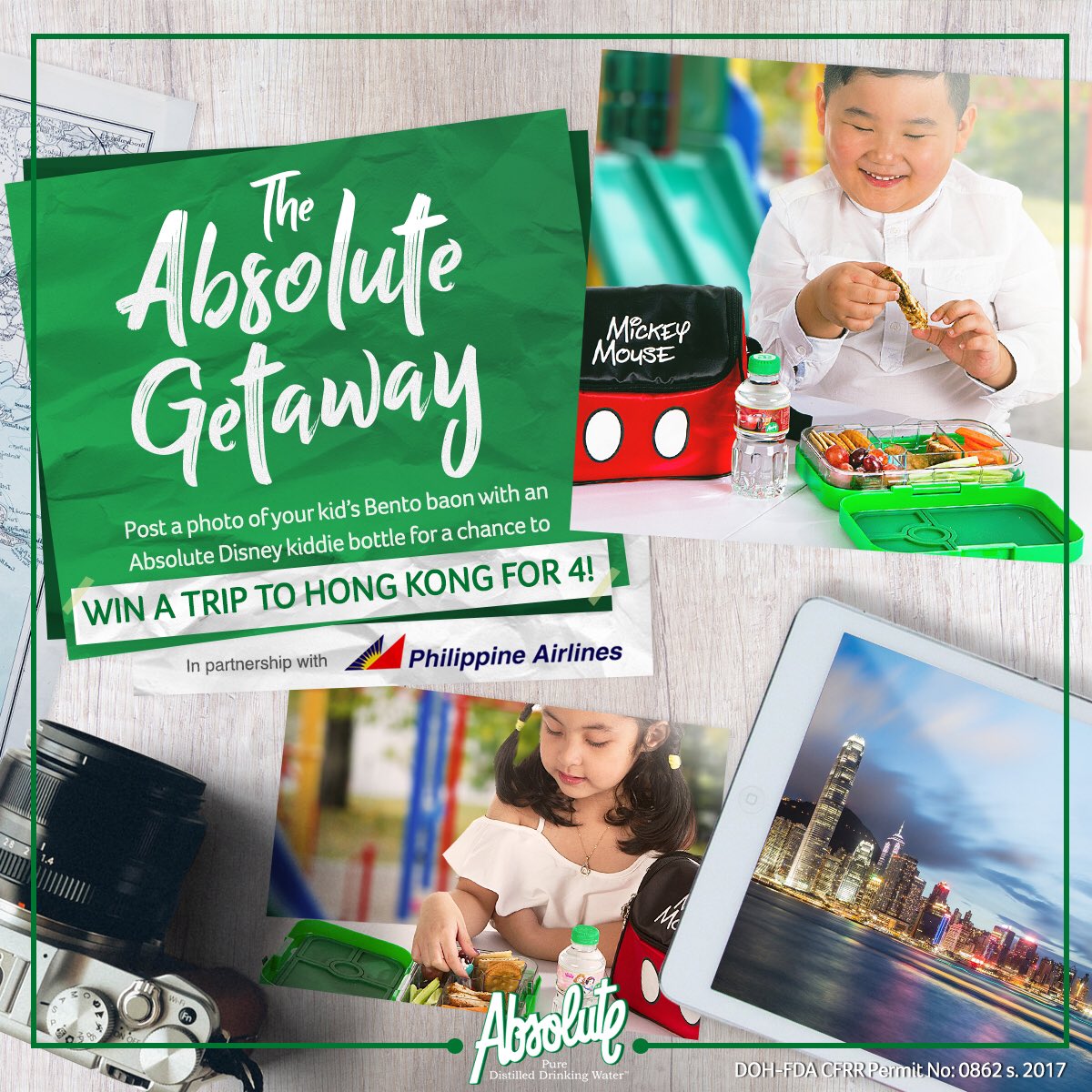 AbsoluteH2O's tweet photo. Get creative &amp; design your kid’s Bento baon w/a bottle of #AbsoluteDisney 250ml to win a trip to Hong Kong! Check https://t.co/NF7XIkWfuv. https://t.co/nIZ4syPPYu