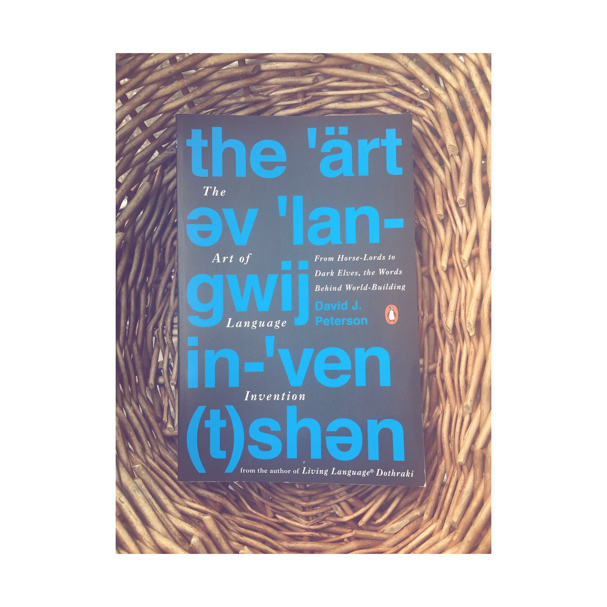 Greek_to_me's tweet photo. Cannot wait to start reading this one! The art of language invention by @Dedalvs #fictionallanguages #GoT #languagecreation #conlanger https://t.co/4uS32Jkfaf