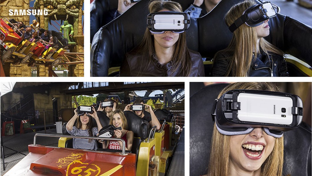 SamsungBizIT's tweet photo. A @mirabilandia intrattenimento e #RealtàVirtuale: #MasterThai, abbina #GearVR all'emozione del rollercoaster https://t.co/X2iXyIaFtW https://t.co/2zxD5SIwki