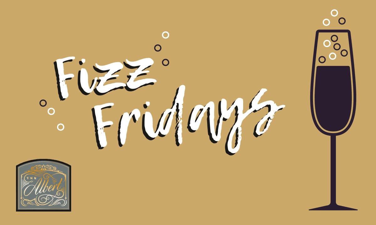 Summer Fizz Friday. Cool down and liven up with a glass of delicious fizz, served by the glass, by the bottle and in cocktails. #fizz