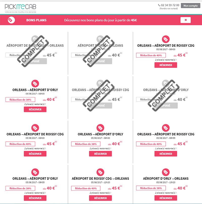 Les #BonsPlans #NavettesAeroports avec #Pickmecab c'est tout l'été sur bit.ly/2otKqxw : simulez un trajet, renseignez une date...