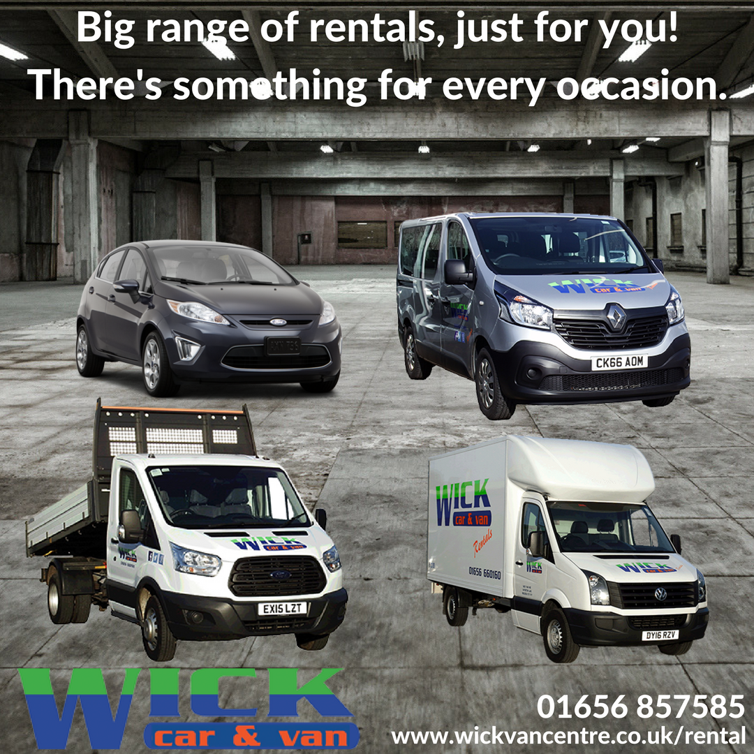 WickVehicleHire's tweet photo. With a range of quality vehicles to rent, we’re sure to have the perfect match for you. Call 01656 857585 today. #vanhire #carhire #Bridgend https://t.co/SzfAGmwNAL