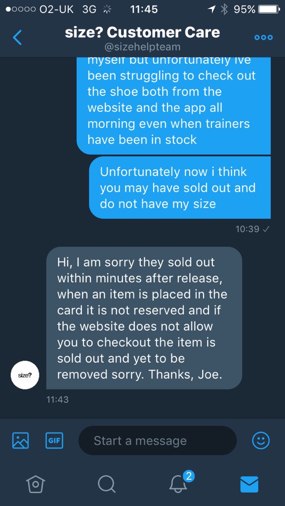 toughasnut's tweet photo. @Tav_Sam @jackabradbury @sizehelpteam @sizeofficial The great fob off, https://t.co/QHdygXittY