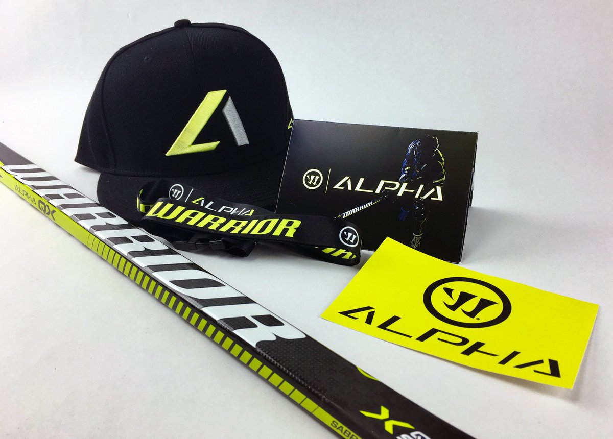 PureHockey's tweet photo. Want to win a @WarriorHockey Alpha QX Stick, hat &amp; lanyard?! 1 Follow @PureHockey 2 Retweet this photo. Winner will be announced on Monday! https://t.co/Zk9h5PaVZq