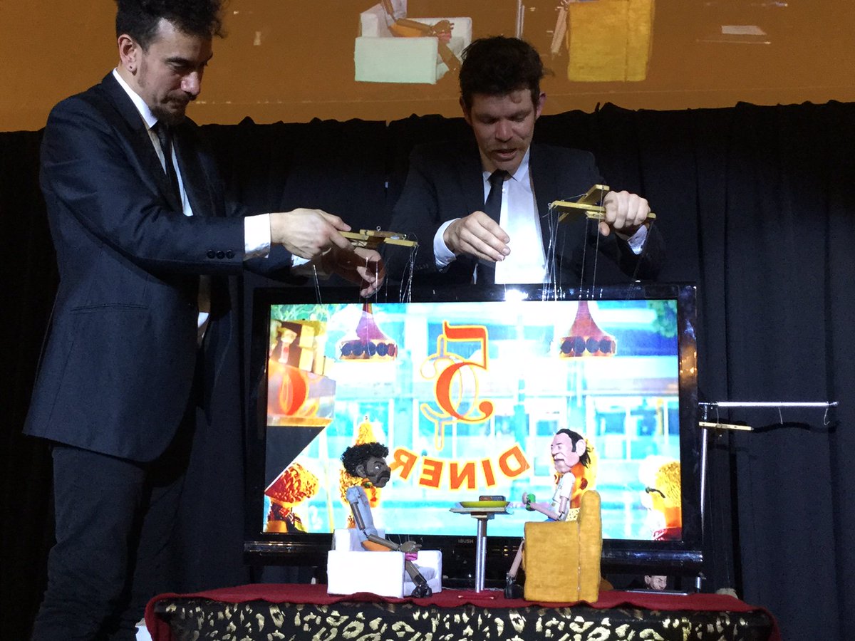 <a href="/FringeReview/">FringeReview</a> <a href="/PuppetFiction/">Puppet Fiction</a> #edfringe #edinburghfringe Puppet Fiction is Highly Recommended! Review fringereview.co.uk/review/edinbur… <a href="/freefringefest/">FreeFringeFest</a>