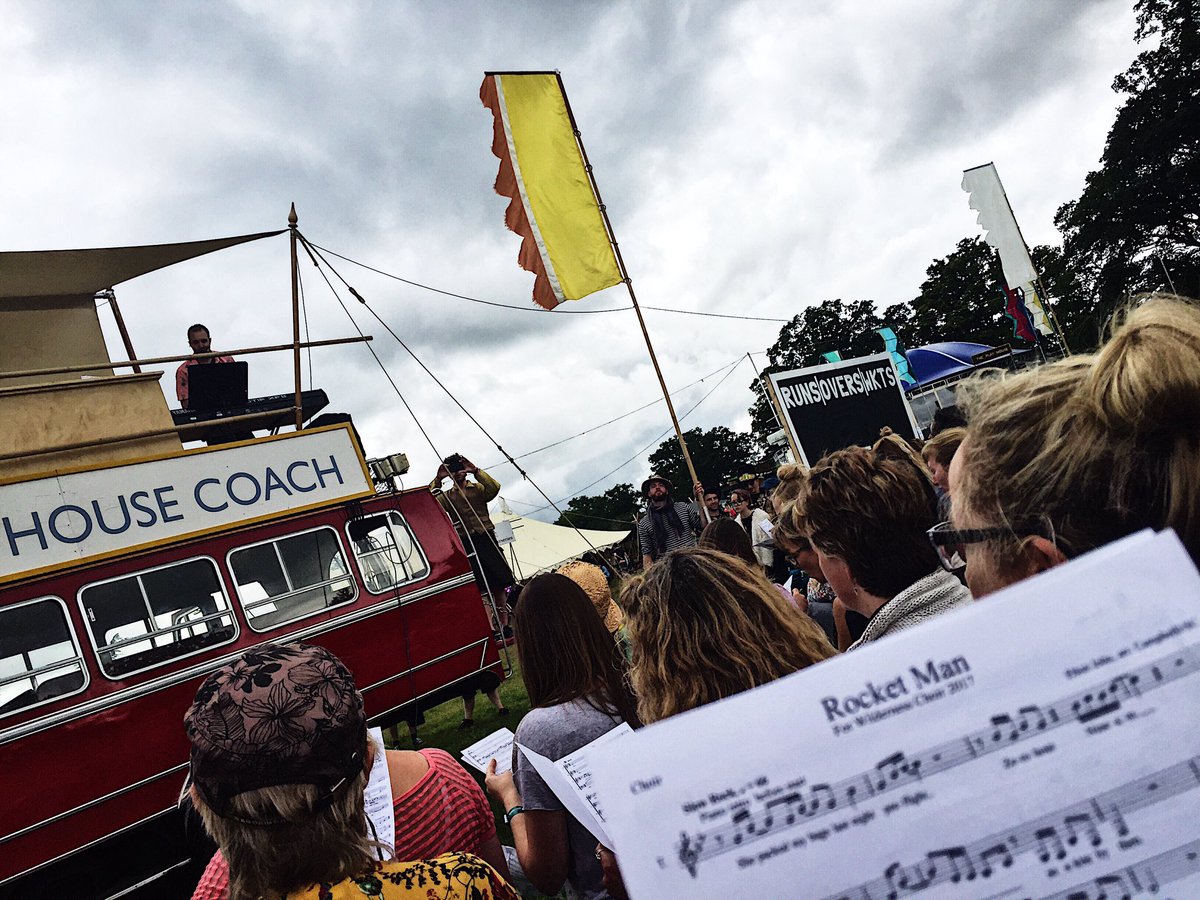 What a legend you are, <a href="/samcoates/">Sam Coates</a>. Whipping the Wilderness choir into shape in just 1hr 👌🏼⛺️✨🎶 Sounds AMAZE! #wilderness17