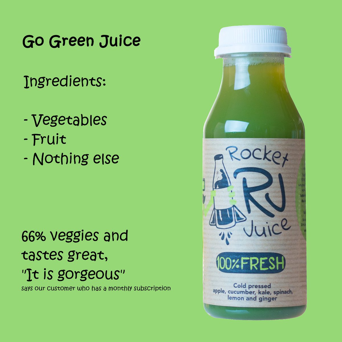Vegetable juice can taste amazing
Do you have to try it to believe it?