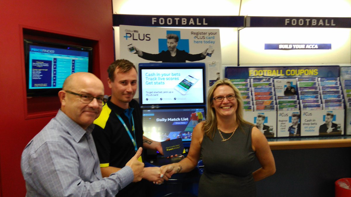 <a href="/WillHillArea26/">Area 26</a> <a href="/lally_al/">Angie Lally</a> <a href="/clu/">CLU</a> Mark reaches the 10 year milestone - Well done @marklloyd_23 <a href="/willhillc261/">@willhillc261</a> <a href="/willhillpeople/">William Hill People</a>