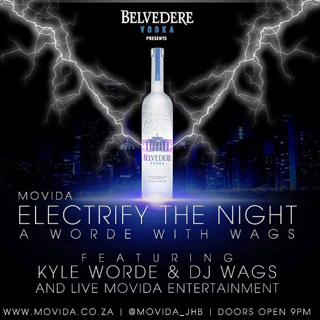 djwags's tweet photo. Saturday night will be free entry @MOVIDA_JHB if you wearing your Lions jersey! Come celebrate the victory! https://t.co/NUZvJPpwcc