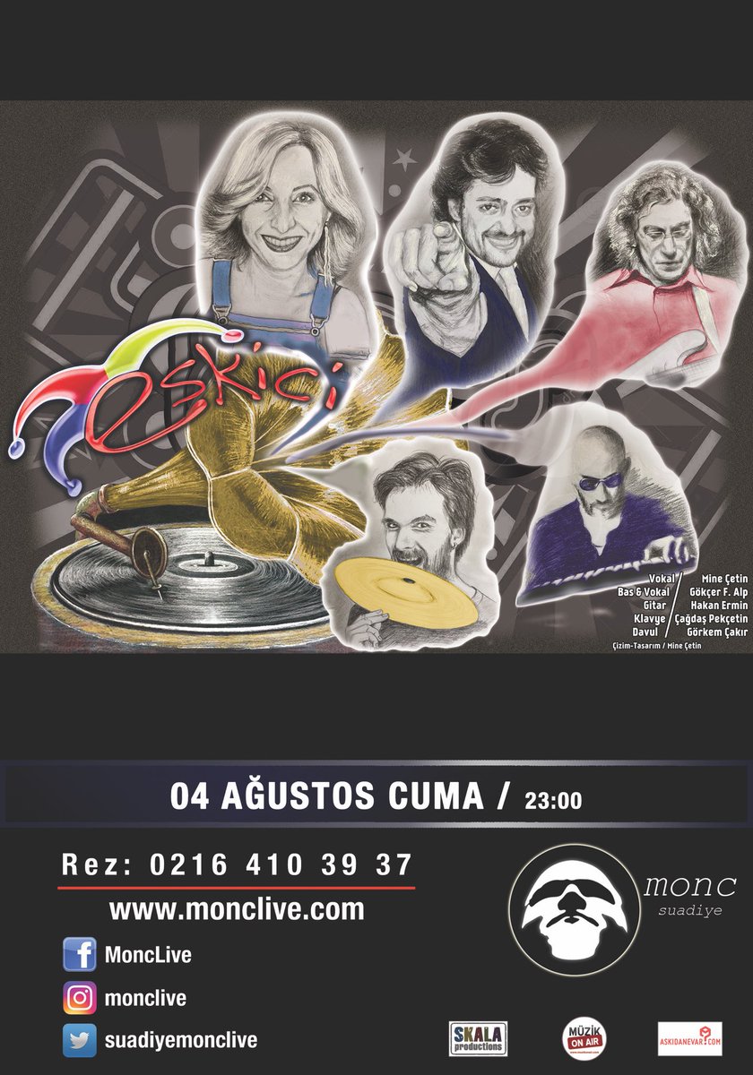 SuadiyeMoncLive's tweet photo. Eskici bu akşam 23.00'da Monc Live sahnesinde! #MoncLive https://t.co/xdnO6Fc9QP