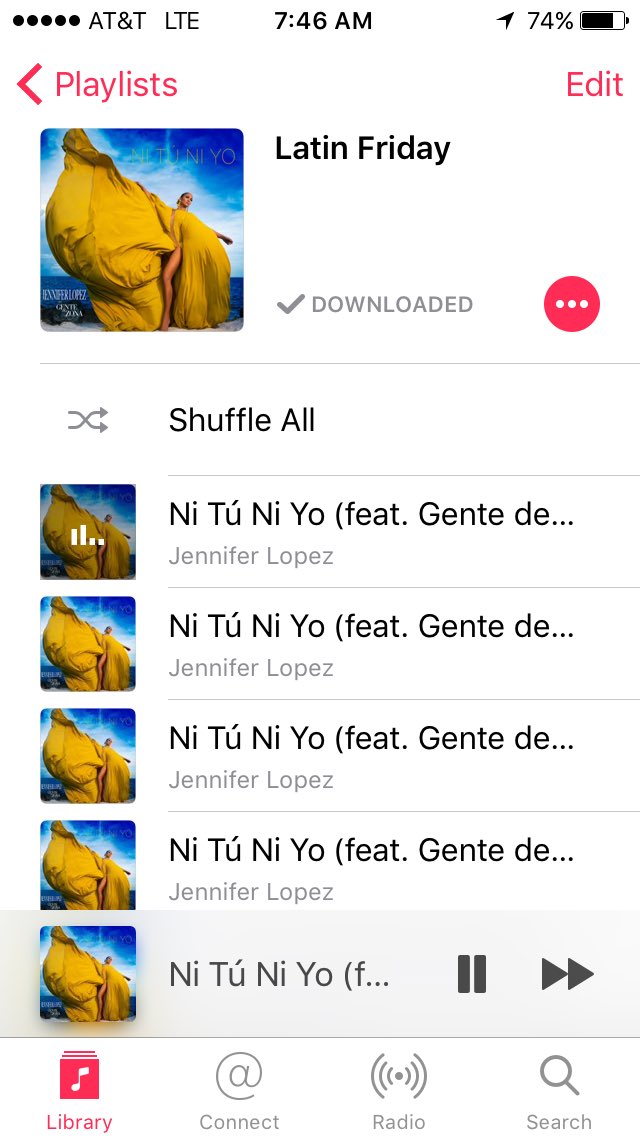 DrSamDPM's tweet photo. #latinfriday #NiTuNiYo all day @JLo #summerjam 💃 #songofthesummer 🎶 https://t.co/6NfbDo4C0O