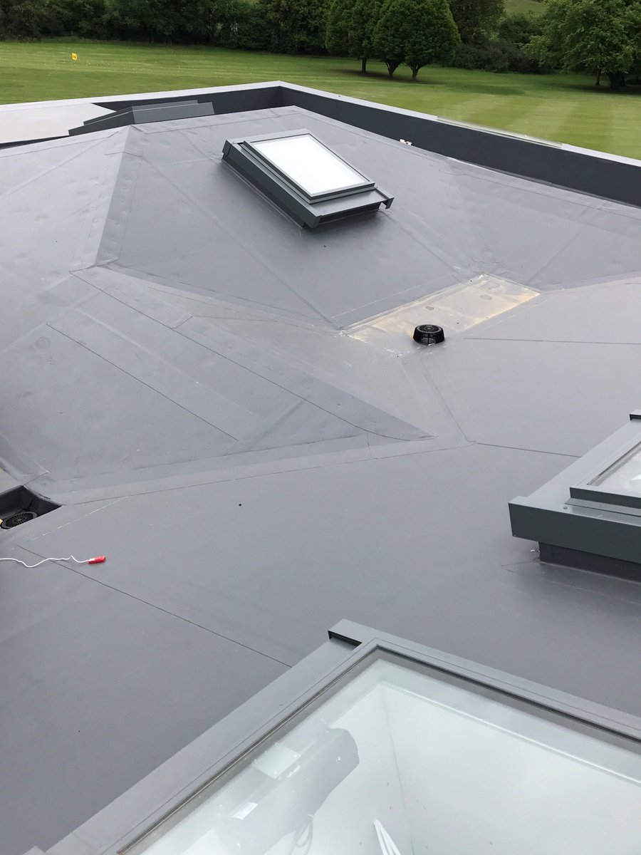 #WeAreSarnafil Recent works at Harpenden, using G410-15EL FSA @SikaSarnafilUK