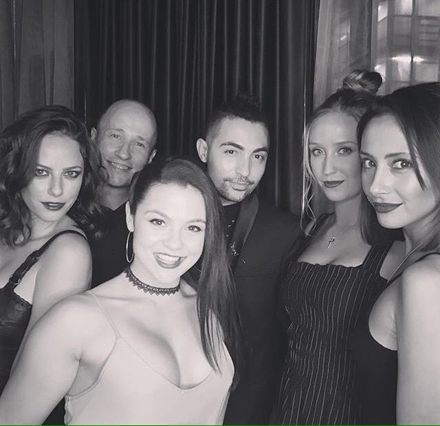 Meg, Lily, Klariza and Kaya last night ❤️ #yslbeautyclub