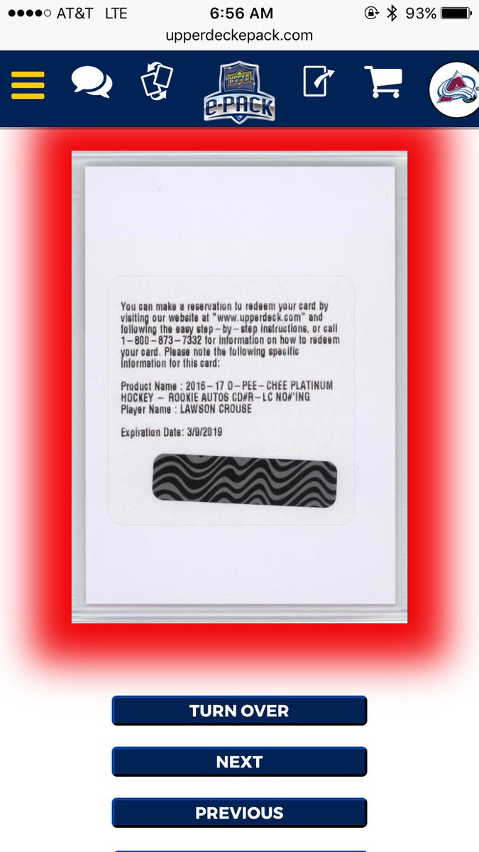 vocalpercman's tweet photo. @UpperDeckHockey almost only bought 2.. decided on 3 and got this! Hmm never got an #epack redemption though 🤔#howsitwork https://t.co/h1x4h4cpcF