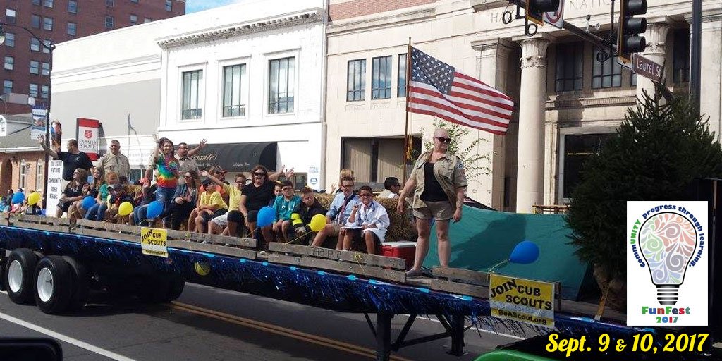 funfesthazleton's tweet image. You can't have a parade without floats. Come check them out in the Funfest Parade on Sunday, Sept. 10 at 2:30 p.m.