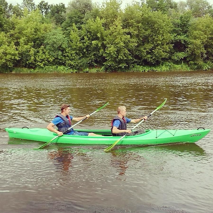 🏞Dodies Gaujā!
🛶Iznomā šo divvietīgo kajaku, kas būs lielisks biedrs Gaujas pievarēšanai! 
Tie ir ātri un ērti. Pi… ift.tt/2uqk162