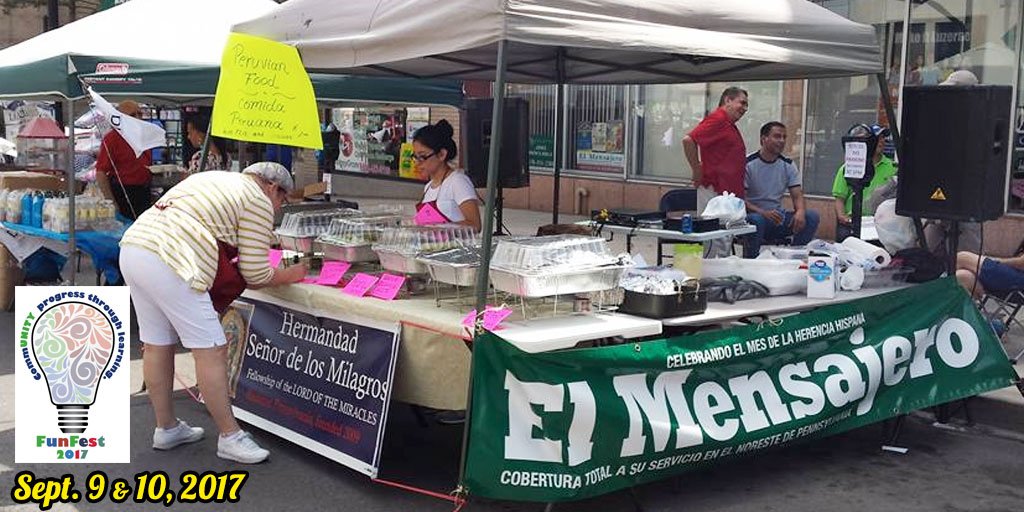 funfesthazleton's tweet image. Funfest is a great place to meet local business owners. Shop local this year!