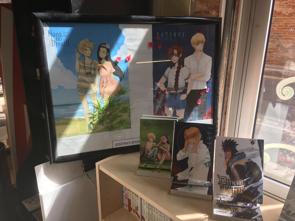 EditionsH2T's tweet photo. Amis toulousains retrouvez notre catalogue #manga à la Librairie @Bedecine au 7 rue Romiguières à #Toulouse! #HanaNoBreath #Euterpe #DEDF https://t.co/UoPwkyG1Vq