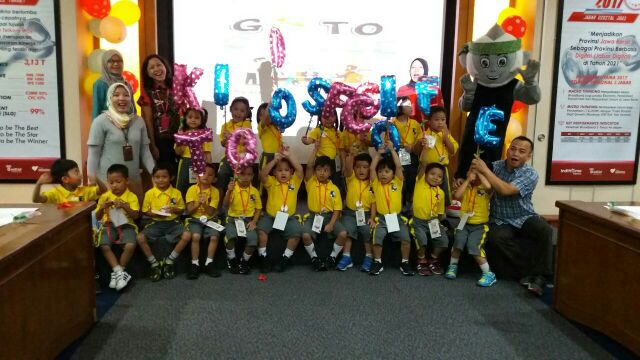 Welcome to Telkom adik2 TK Taruna Bhakti..kalian lah penerus bangsa #KidsGoToOffice #TelkomRegional3 #KipasBudayaRACE #BUMNuntukNegeri