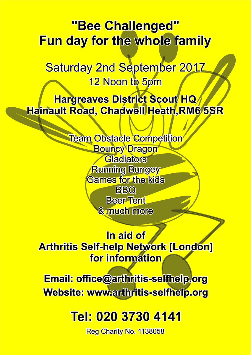 Challenge_NEL's tweet photo. One of our partners, @Ahiveofhelp is putting on an event of 2nd September in Redbridge, check out the poster for more details!!! https://t.co/rXl7Q8a1fe