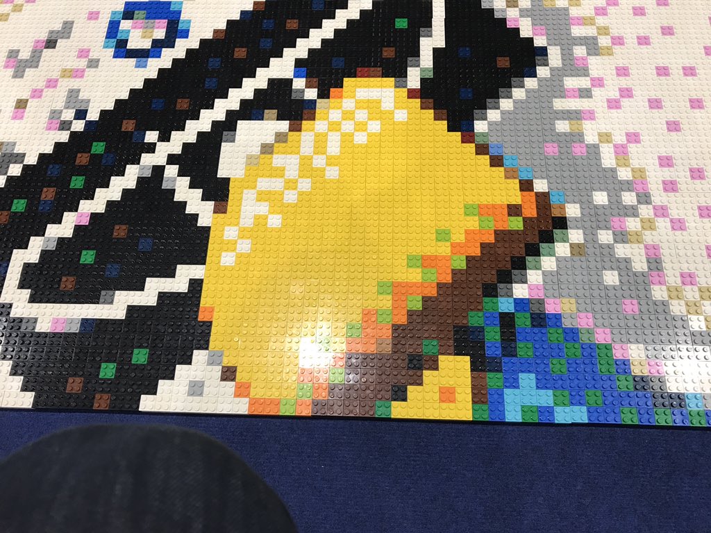 Monsieurjeremie's tweet photo. I gave a "hand" for the #LLMOSAIC for the #fairybricks association! https://t.co/aEtcJEYDyO