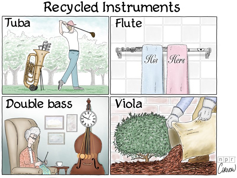 Ideas for the environmentally conscious music lover...