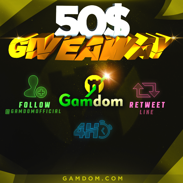 gamdom's tweet photo. 🍀 4h Coin Giveaway 🍀

💰 2x 25k Coins 💰

✅ Retweet
✅ Follow us @GamdomOfficial

The winners will be picked in 4h hours! https://t.co/O1McSJmKZq