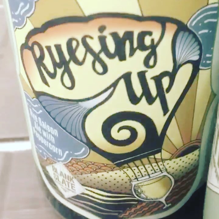 Breaking News! New bottle release exclusively in the Blank Slate taproom tonight! 
RYESING UP available in 750mL b… ift.tt/2vwxAoz