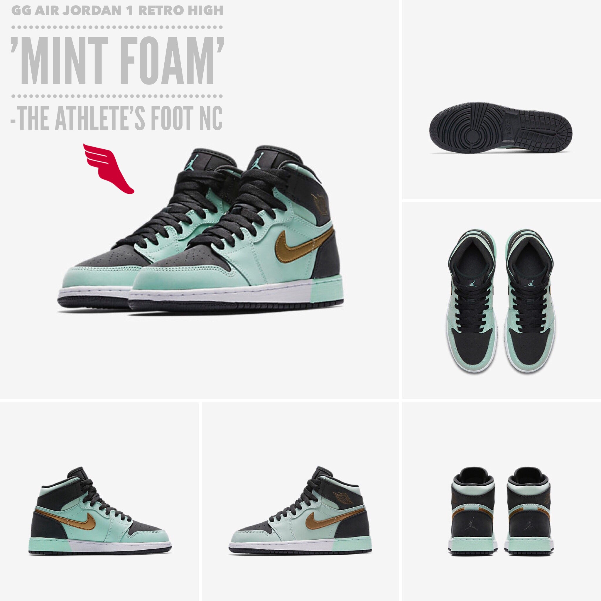 mint foam jordan 1