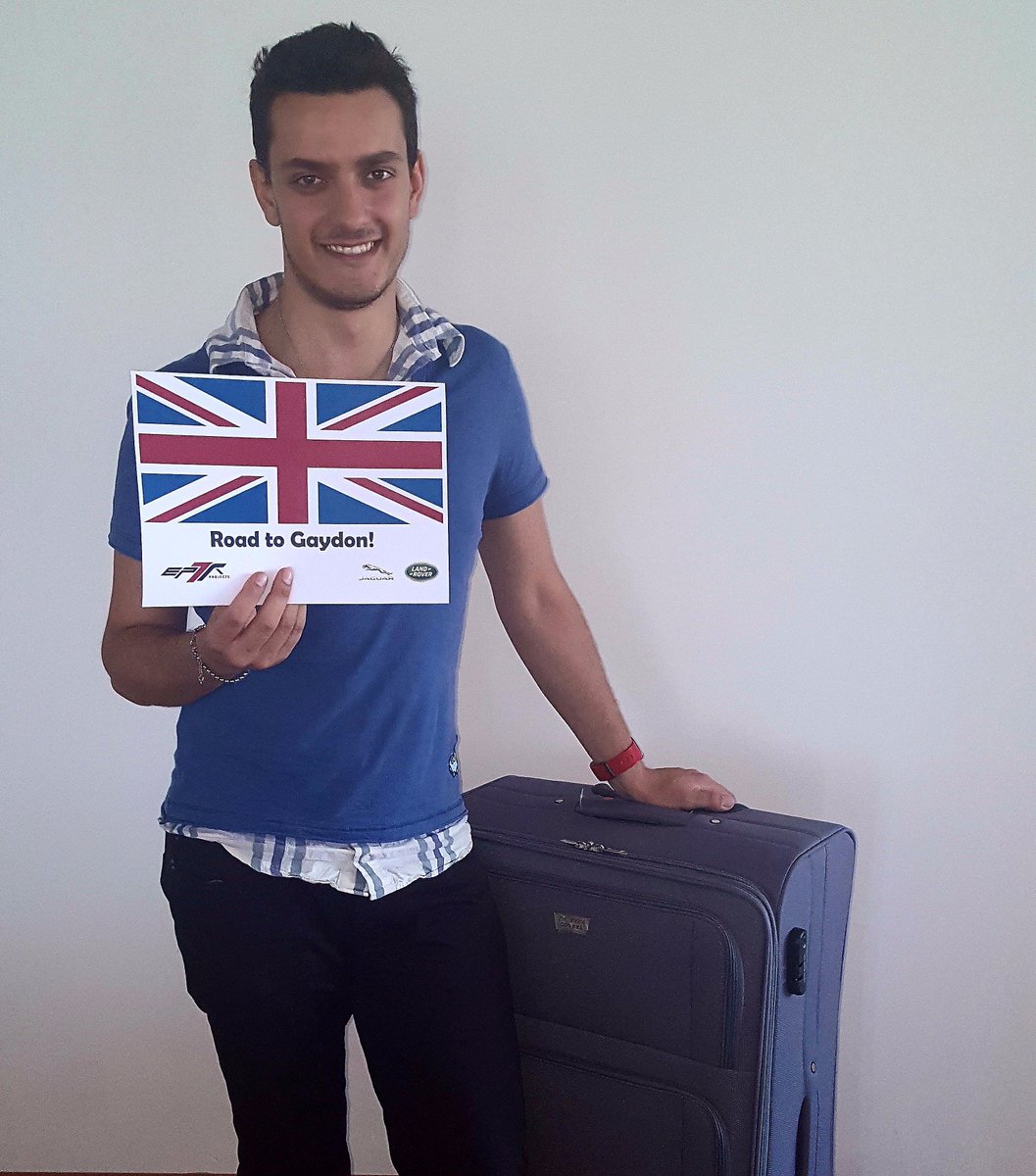 EptaProjects's tweet photo. Good Luck Giuseppe on your new adventure in Jaguar Land Rover UK!!
We're so proud of you! 😃

#EPTaProjects #roadtoGaydon #engineer #UK https://t.co/BfeADPicOQ