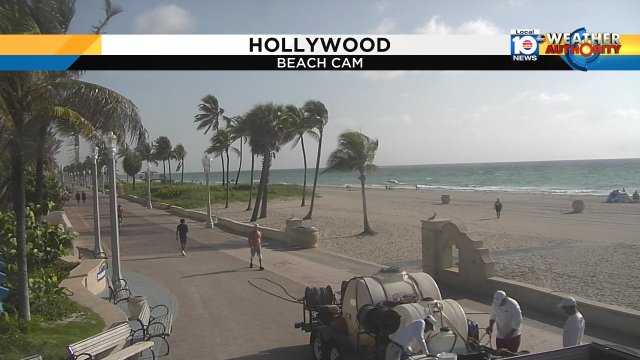 Sunny start to Friday so another hot day but this time with a stronger breeze. Forecast High 93° https://t.co/T45juajQUf