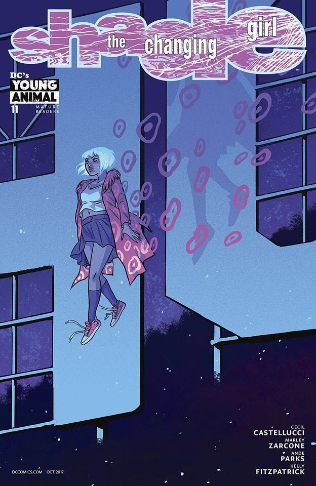 VividDepression's tweet image. Shade, the Changing Girl #11 
#YoungAnimal #ShadeTheChangingGirl