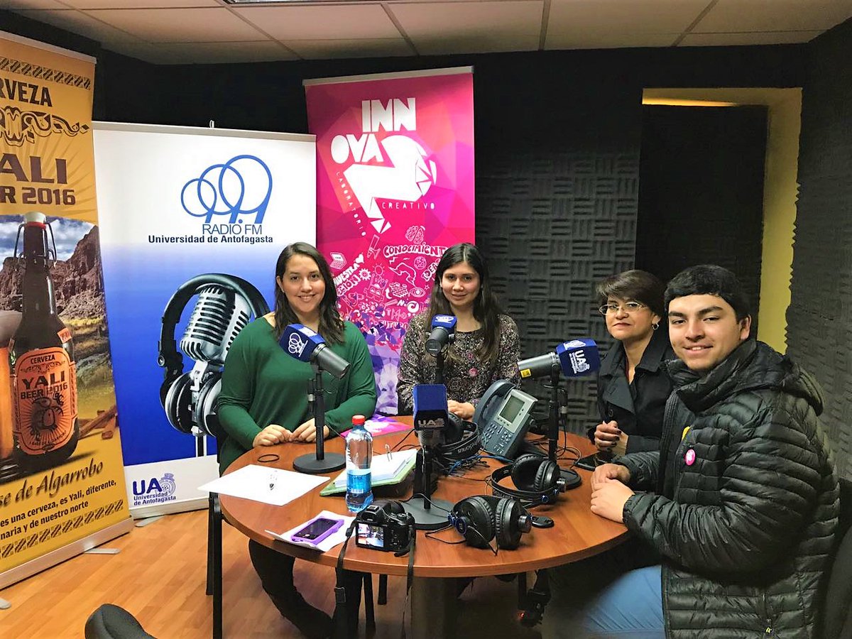 Estuvimos nuevamente en <a href="/Fuera_delTiesto/">Fuera del tiesto</a> <a href="/radiouantof/">Radio Universidad de #Antofagasta</a> con último ganador de <a href="/innova2UCN/">Innova2_Chile</a> conversando sobre su proyecto y los objetivos 2017