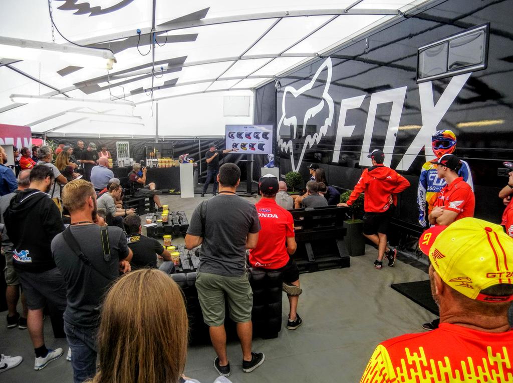 mxgp's tweet photo. 2018 @FoxHeadEurope presentation here in Lommel! #MXGPBelguim #MXGP #Lommel #Fox2018 https://t.co/fMp6FGetxP