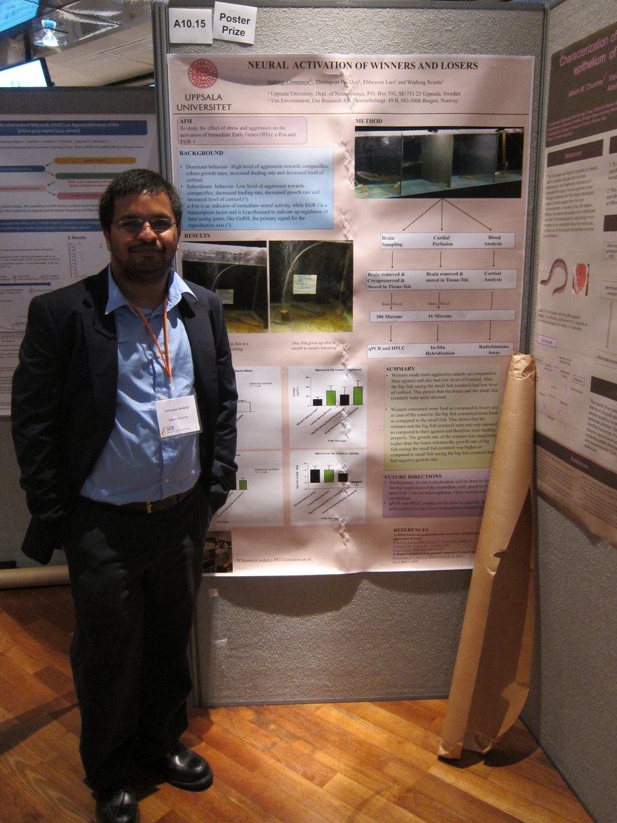 addictivebrain's tweet photo. Inspired by @LDrogosPhD, my #1stSciencePoster at Soc. of Exp. Bio meeting, Salzburg, 2012. It has been 5 long years. Time flies. https://t.co/KHidi3o91Z
