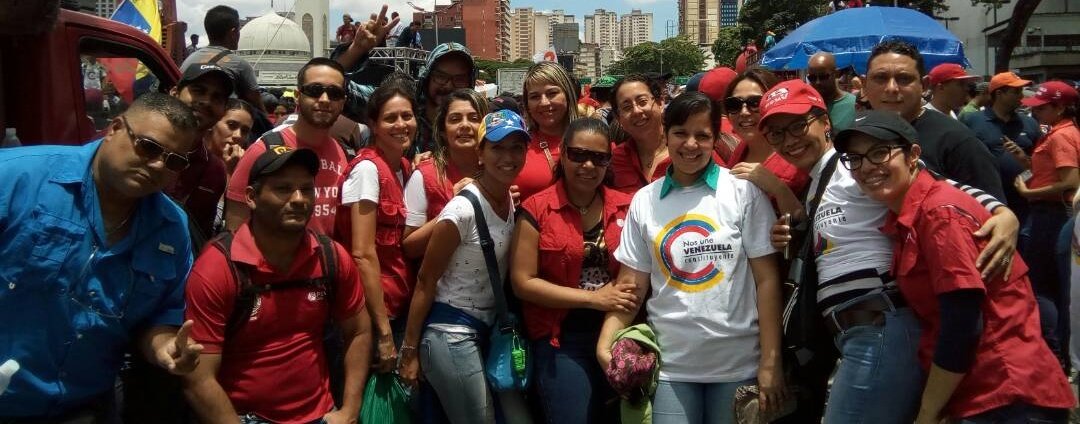 TyD_PdvsaGas's tweet photo. Nuestros trabajadores presentes en la ANC representando el  espíritu patriota y revolucionario d nuestra filial#ConstituyentePuebloSoberano https://t.co/ylf87GnYHQ