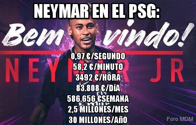 EuroHooligans's tweet image. El fichaje más caro de la historia y el jugador que más cobrará por temporada #NoAlFutbolNegocio #Neymar #PSG