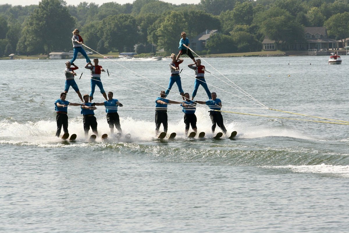 PanoramaSki's tweet image. Reminder: Lake Panorama National Skiographic show is tomorrow, Saturday August 5th at 3:00 pm!  "around the world on 80 skis" ski ya there 🚤