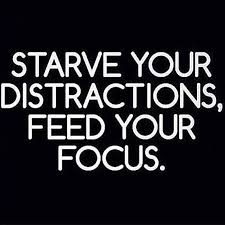 Our students learn the 4 Keys to success tool in our course. Key #4 - You Must Avoid Distractions